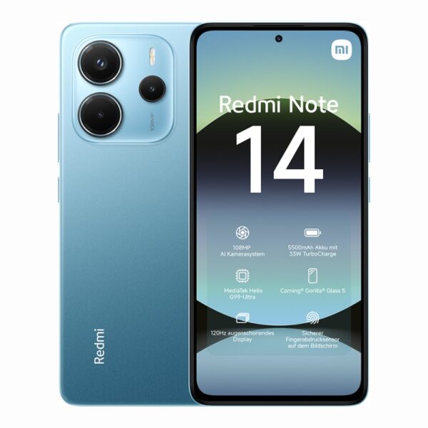 Xiaomi Redmi Note 14 8+256GB - Ocean Blue